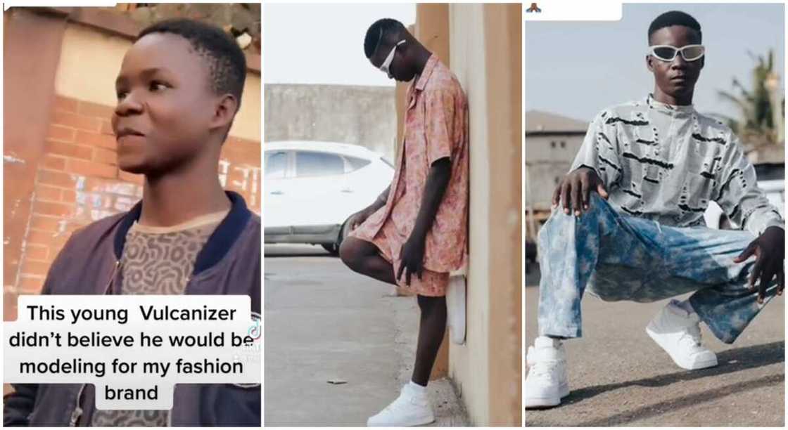 Photos of a model posing for shots. Photos of a model posing for shots.