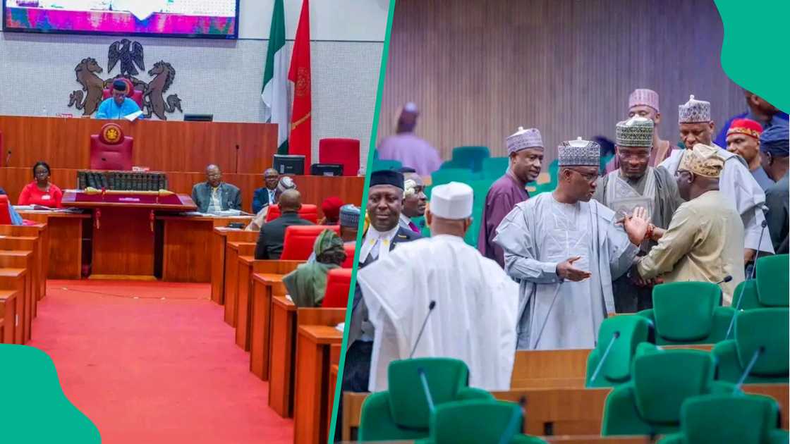 Yan majalisa na aiki a kan dokar gyaran zabe Yan majalisa na aiki a kan dokar gyaran zabe