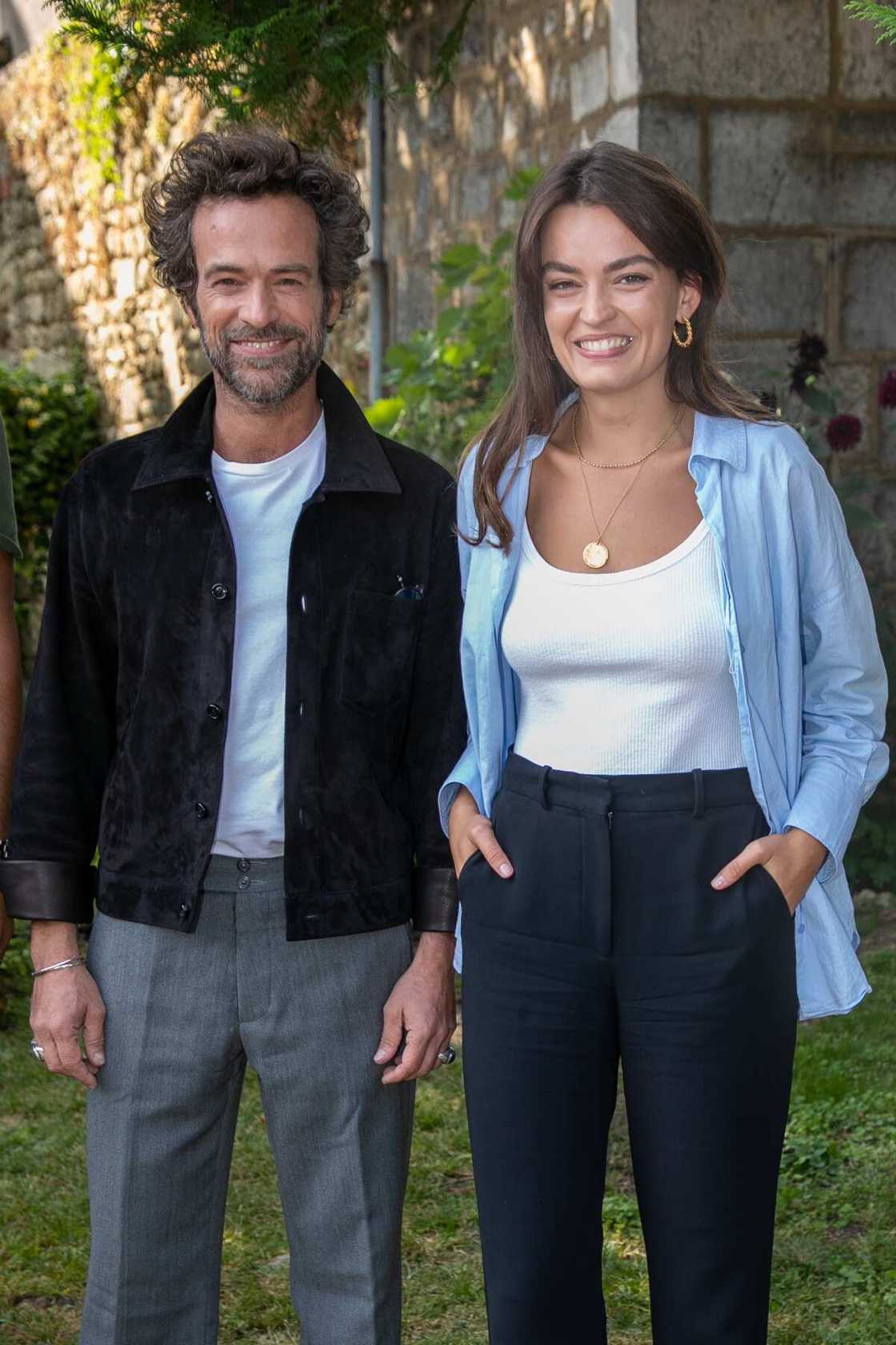 Romain Duris et Emma Mackey Romain Duris et Emma Mackey