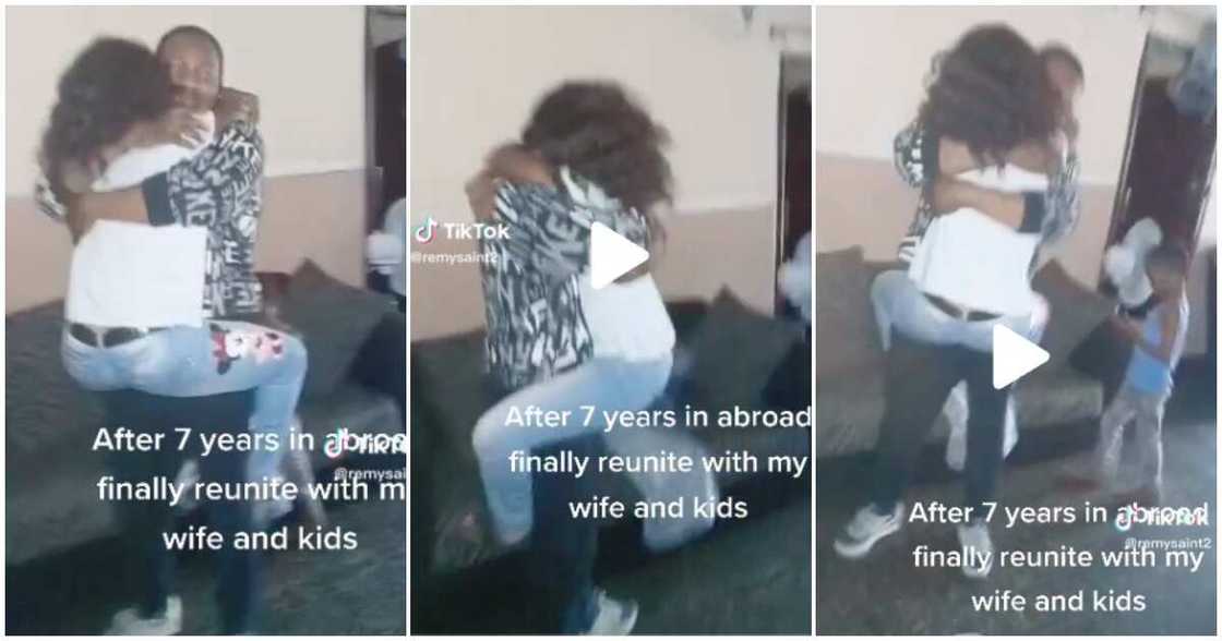 Nigerian woman, seven years abroad, man returns Nigerian woman, seven years abroad, man returns