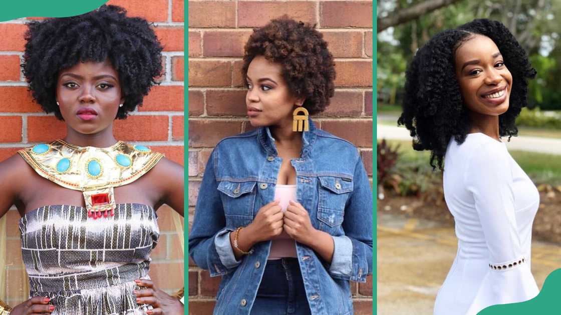 Woolly kinky hairstyles