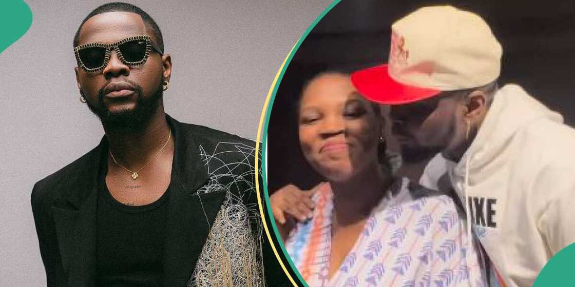 Kizz Daniel's wife, unveils their toddler son. Kizz Daniel's wife, unveils their toddler son.
