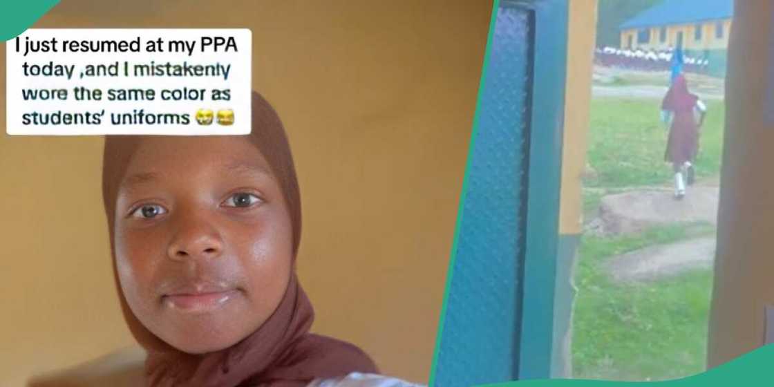 Lady surprised to see that she wore matching outfit to PPA Lady surprised to see that she wore matching outfit to PPA