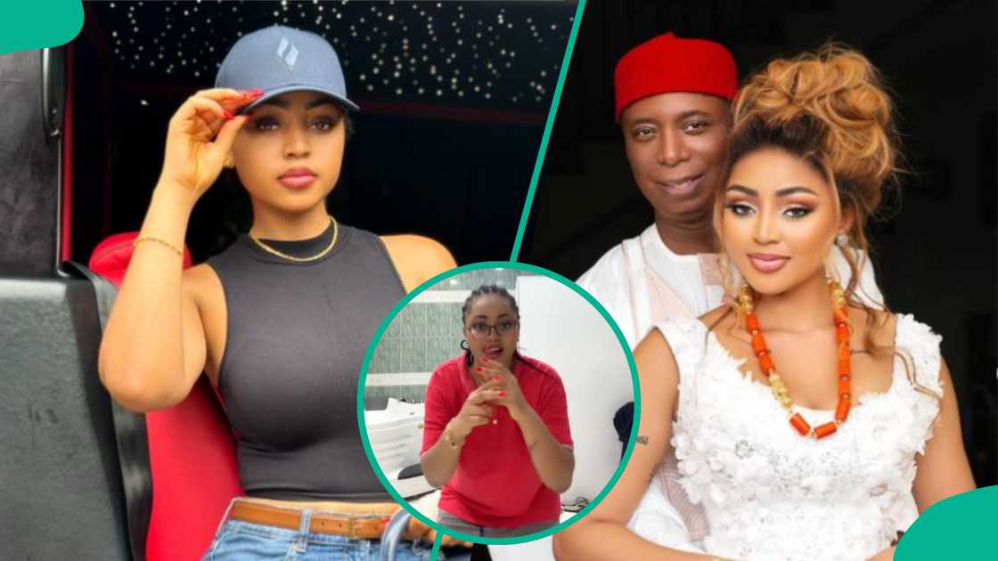 Regina Daniels says her occupation is Sweet Grandpa's Baby.