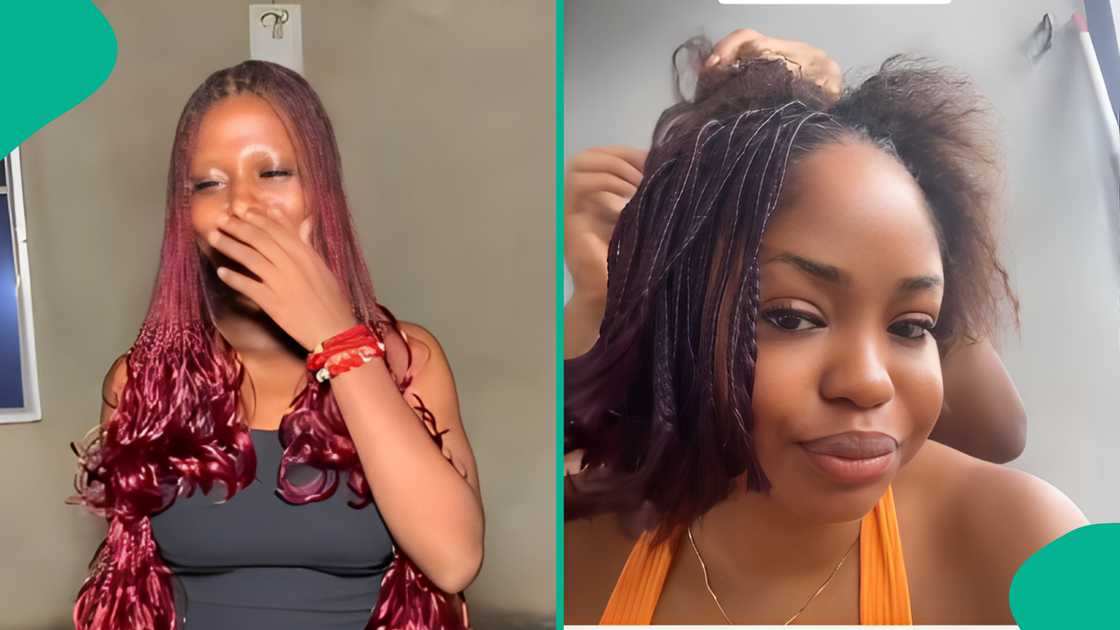 Lady orders hairstyle, gets another style