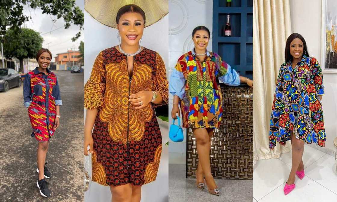 ankara tops for pregnant ladies