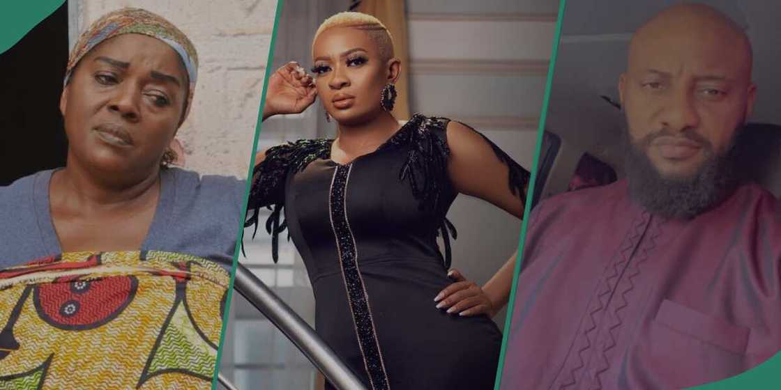 Rita Edochie reacts to Yul Edochie's demand for bride price.