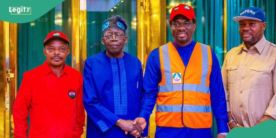 Bola Tinubu's meeting with NLC Bola Tinubu's meeting with NLC