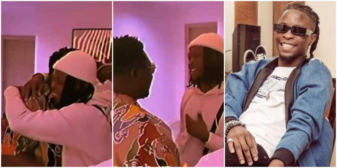 I'm ready: BBNaija's Laycon excitedly declares as he links up with colleague Wande Coal