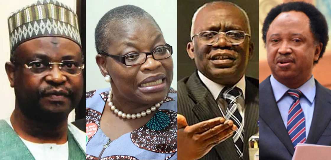 Ghali Na'abba, Oby Ezekwesili, Femi Falana da Shehu Sani
Hakkin mallakar hoto; Jaridar The Punch Ghali Na'abba, Oby Ezekwesili, Femi Falana da Shehu Sani
Hakkin mallakar hoto; Jaridar The Punch