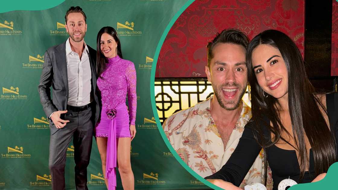 Aaron Nosler and Michelle Lally in Hollywood Hills, Los Angeles and the couple on 2 October 2024 at Aaron's birthday Aaron Nosler and Michelle Lally in Hollywood Hills, Los Angeles and the couple on 2 October 2024 at Aaron's birthday