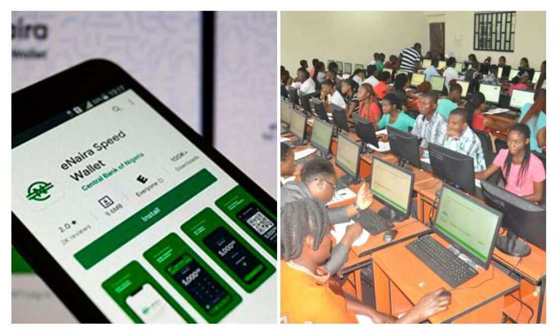 e-Naira, JAMB, CBN, digital payment e-Naira, JAMB, CBN, digital payment