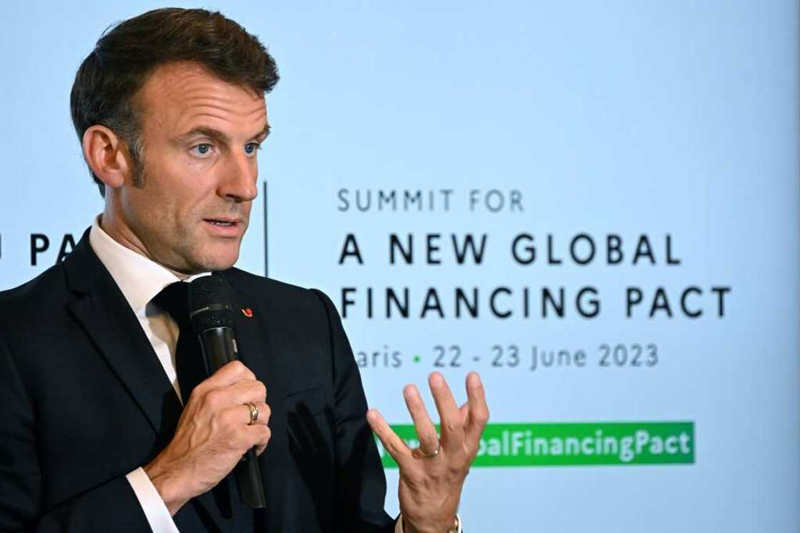 French President Emmanuel Macron is seeking to build a consensus around overhauling the global financial order French President Emmanuel Macron is seeking to build a consensus around overhauling the global financial order