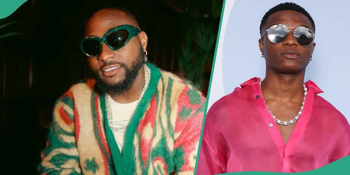 Fans divided over Davido and Wizkid's feud.