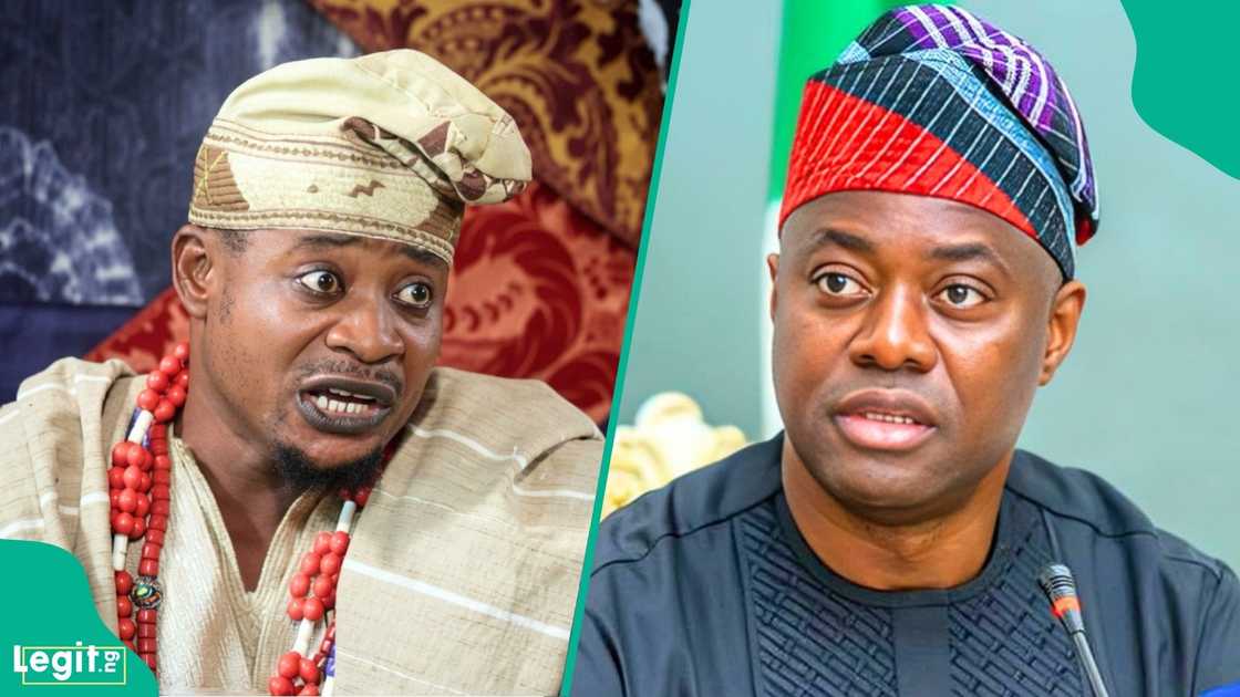 Actor Digboluja has addressed the viral movie clip that was linked to Oyo State Governor Seyi Makinde