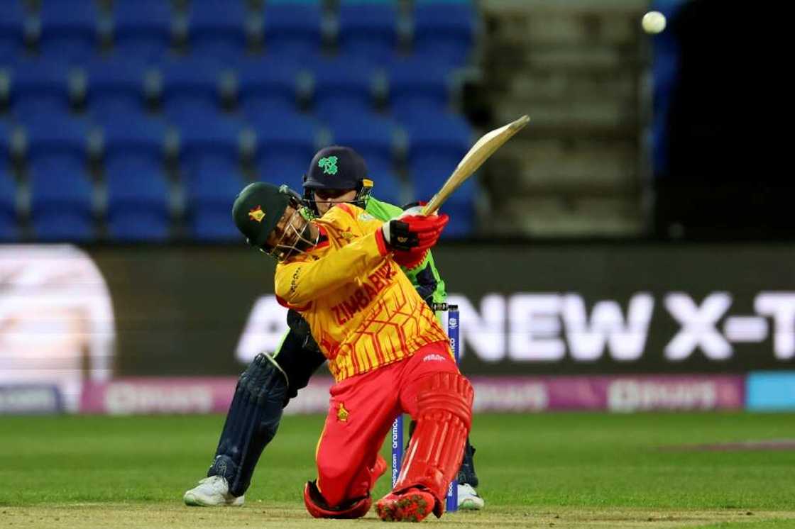 Zimbabwe's Sikandar Raza led his team to a win over Ireland in their Twenty20 World Cup opener