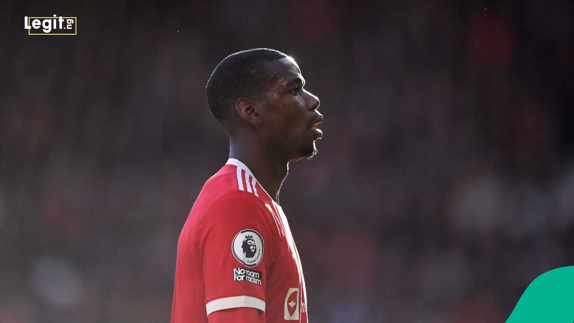 Paul Pogba, Manchester United, Leicester City, Old Trafford, England. Paul Pogba, Manchester United, Leicester City, Old Trafford, England.
