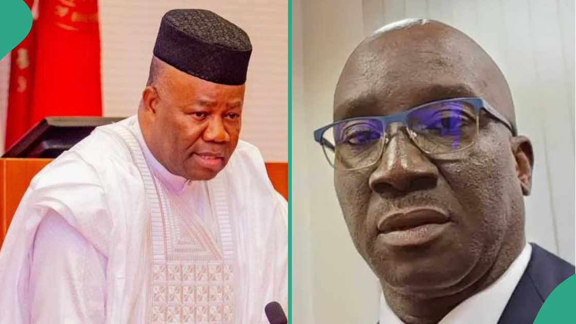 Senate President Godswill Akpabio has declared the seat of Governor Monday Okpebholo in the senate vacant and asked INEC to conduct fresh election for the position within 90 day. Senate President Godswill Akpabio has declared the seat of Governor Monday Okpebholo in the senate vacant and asked INEC to conduct fresh election for the position within 90 day.