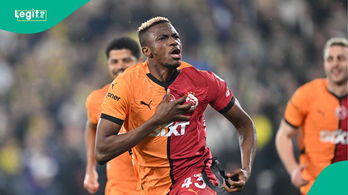 Victor Osimhen, Galatasaray, Fenerbahce, Ulker Stadium, Kadikoy, Istanbul, Turkiye, Ziraat Turkish Cup. Victor Osimhen, Galatasaray, Fenerbahce, Ulker Stadium, Kadikoy, Istanbul, Turkiye, Ziraat Turkish Cup.