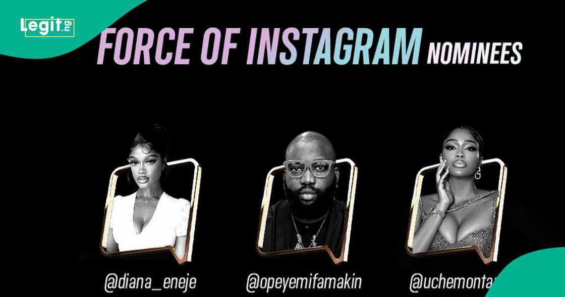 Opeyemi Famakin nominated for force of Instagram Opeyemi Famakin nominated for force of Instagram