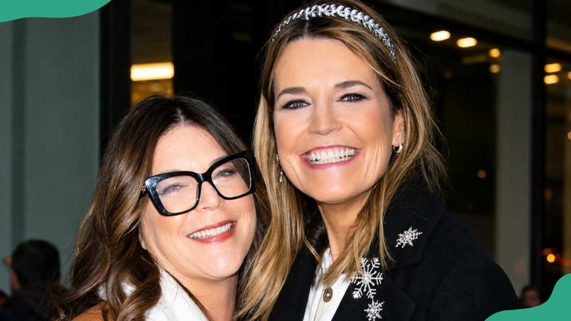 Annie and Savannah Guthrie Annie and Savannah Guthrie