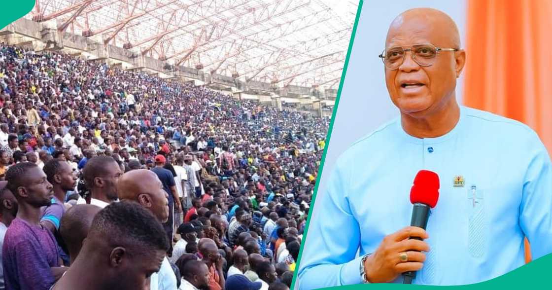 Gwamna zai ba ƴan kallo tikiti kyauta domin goyon bayan Super Eagles Gwamna zai ba ƴan kallo tikiti kyauta domin goyon bayan Super Eagles