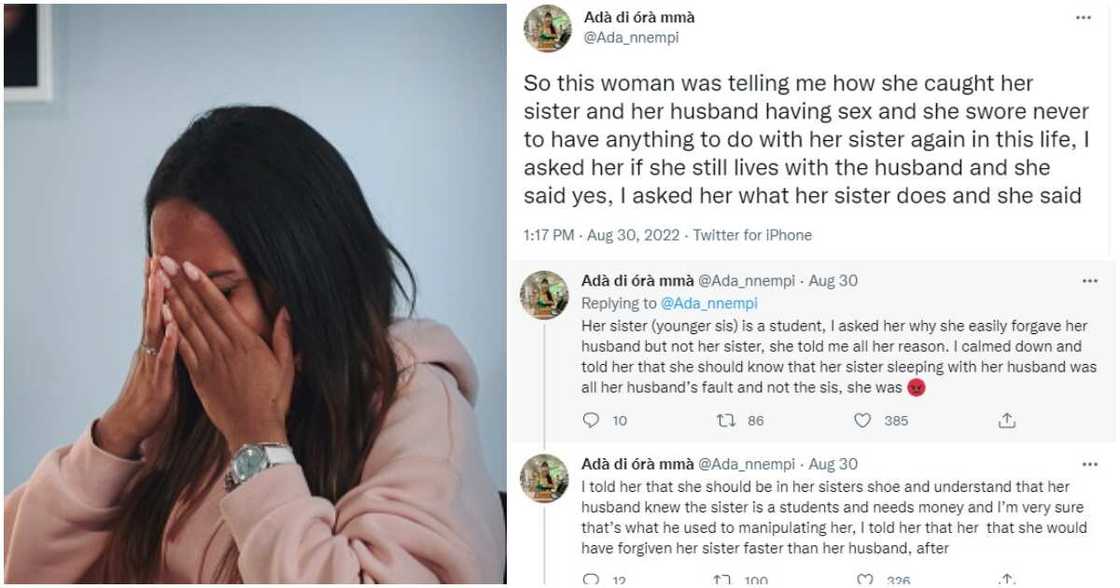 Lady disowns younger sister, man cheats with wife's younger sister, school fees, relationshp drama, cheating in marriage Lady disowns younger sister, man cheats with wife's younger sister, school fees, relationshp drama, cheating in marriage