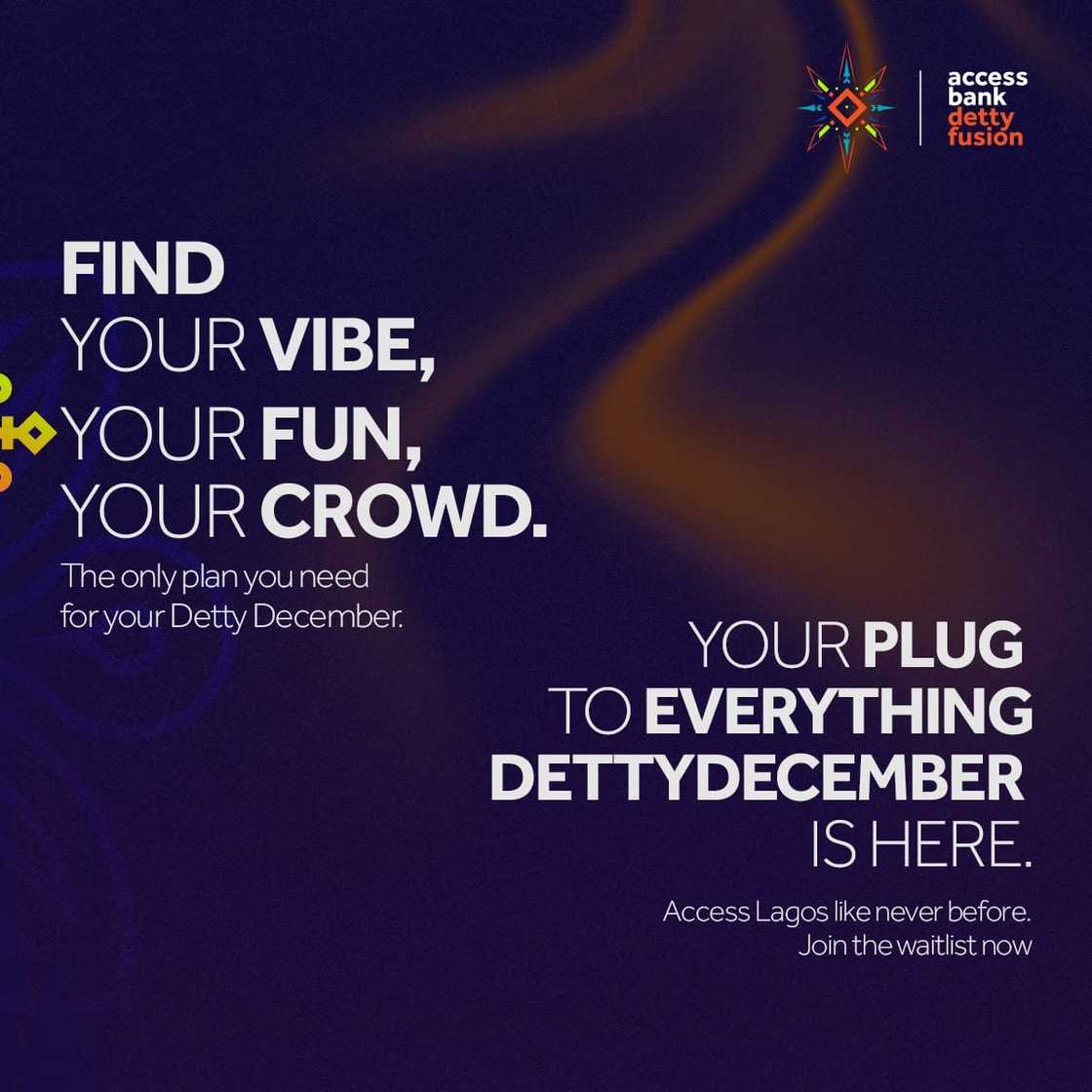 Access Bank to Unveil Detty Fusion: A CSR-Led Initiative Connecting Nigerians to Safe Experiences Access Bank to Unveil Detty Fusion: A CSR-Led Initiative Connecting Nigerians to Safe Experiences