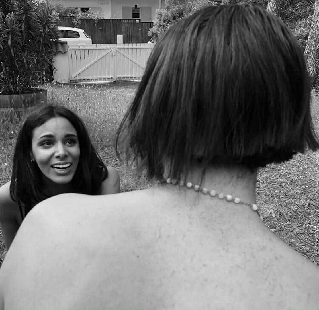 Shy’m et son compagnon actuel Shy’m et son compagnon actuel