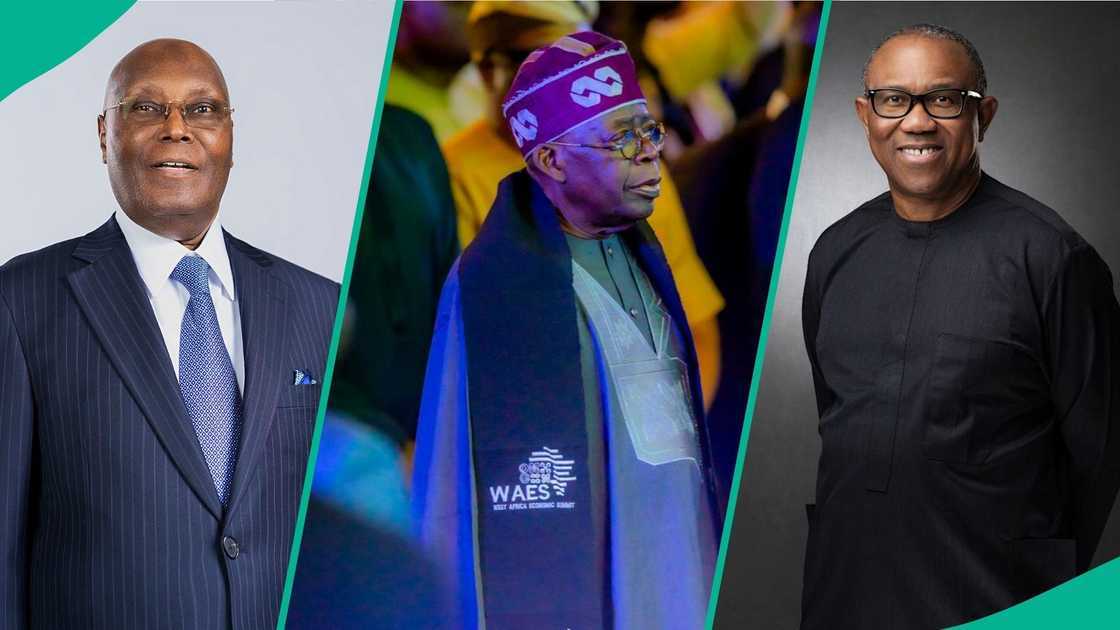 Tinubu ya tura jami'an DSS ga Atiku, Obi, Kwankwaso