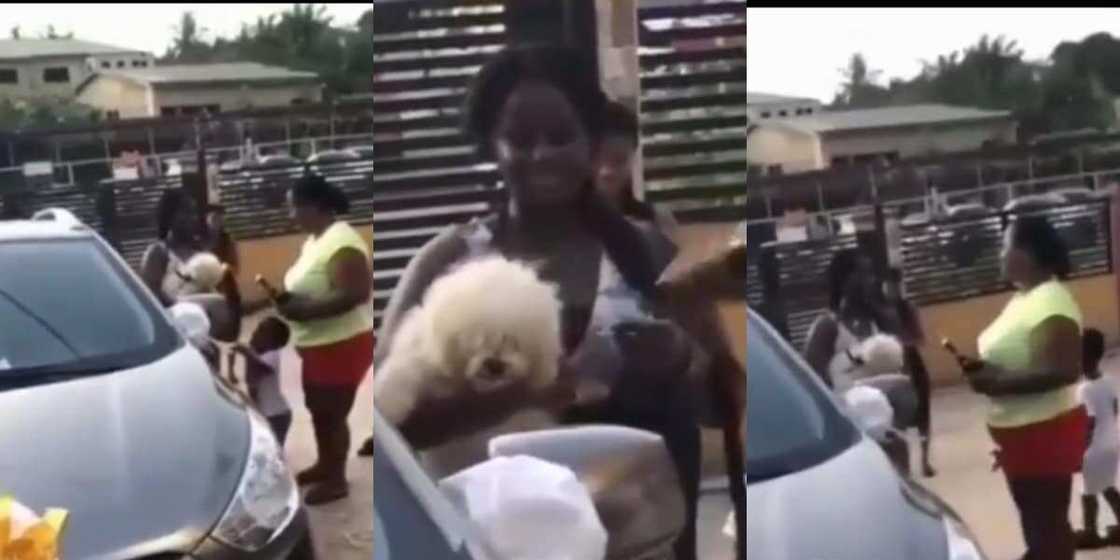 Parents buy a 'fresh' car for their daughter for 'blowing' 2020 WASSCE exams