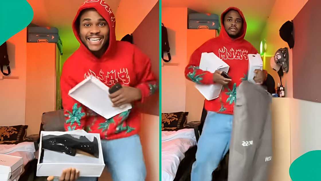 Nigerian man shows off dance moves after earning master’s degree in UK Nigerian man shows off dance moves after earning master’s degree in UK