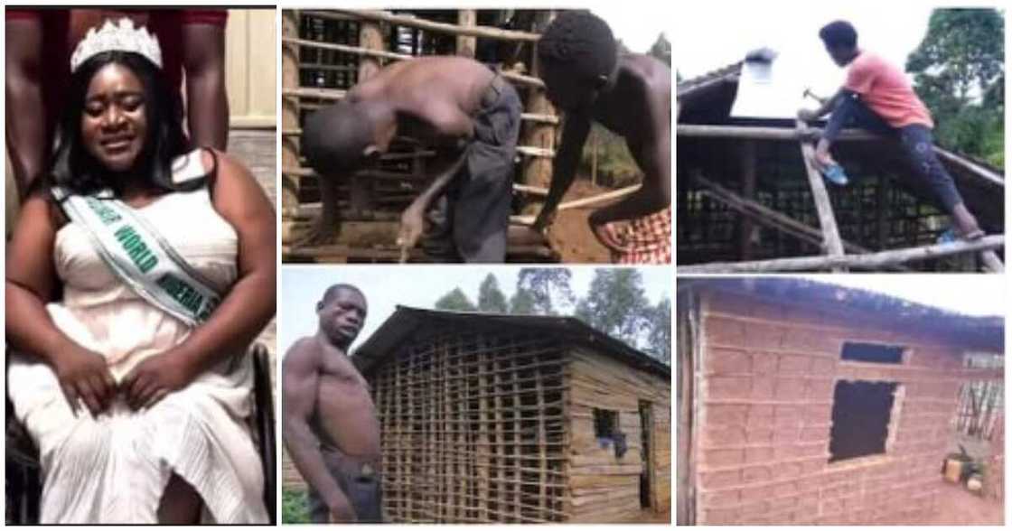 Disabled Lady Rejected by Dad Builds Mum a House: 4 Physically ...