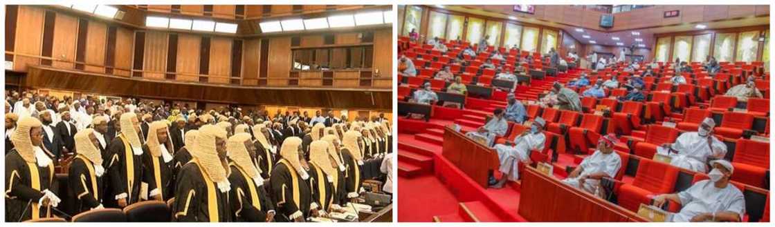 Rashin albashi mai kyau ne ke sa alkalai aikata rashawa – Majalisar dattawa Rashin albashi mai kyau ne ke sa alkalai aikata rashawa – Majalisar dattawa