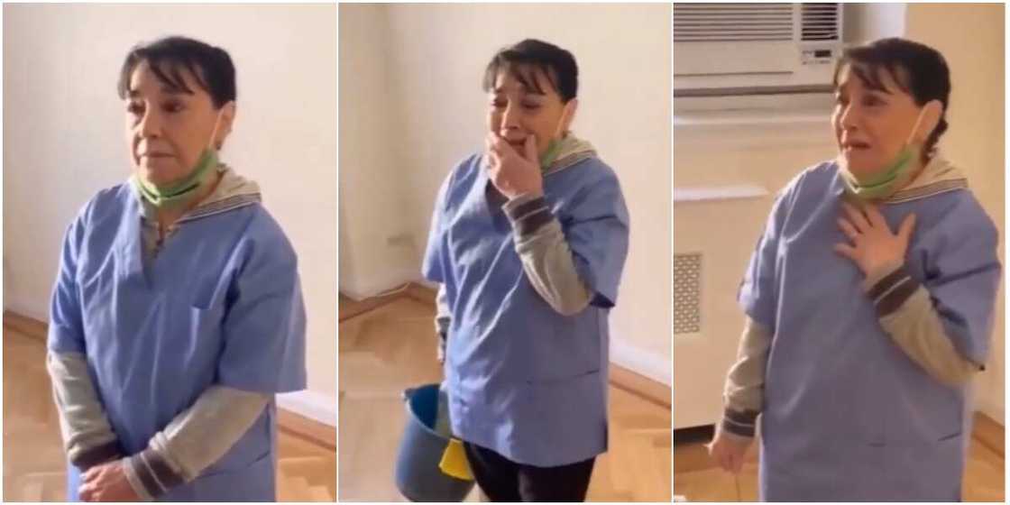 Grateful residents give jobless cleaner a 4 bedroom apartment Grateful residents give jobless cleaner a 4 bedroom apartment