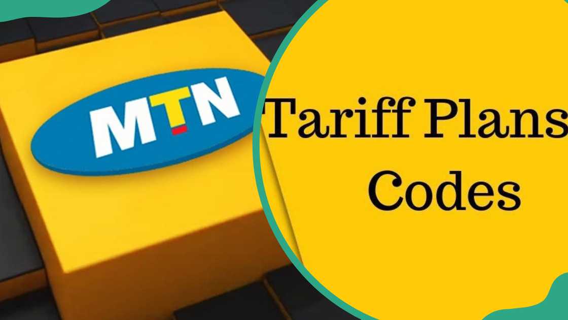 MTN logo and tariff plans for calls and their migration codes. MTN logo and tariff plans for calls and their migration codes.