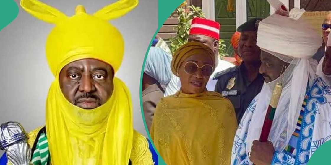 Emir of Kano, Alhaji Aminu Ado Bayero, Remi Tinubu, Bola Tinubu Emir of Kano, Alhaji Aminu Ado Bayero, Remi Tinubu, Bola Tinubu