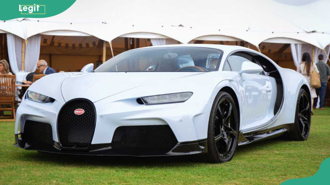 The Bugatti Chiron Super Sport seen at Salon Prive held at Blenheim Palace