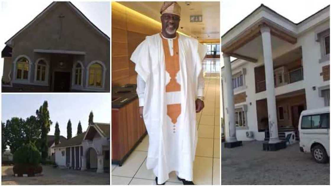 Bidiyon 'aljannar duniya' da Dino Melaye ya gina a matsayin masaukinsa na kauye Bidiyon 'aljannar duniya' da Dino Melaye ya gina a matsayin masaukinsa na kauye
