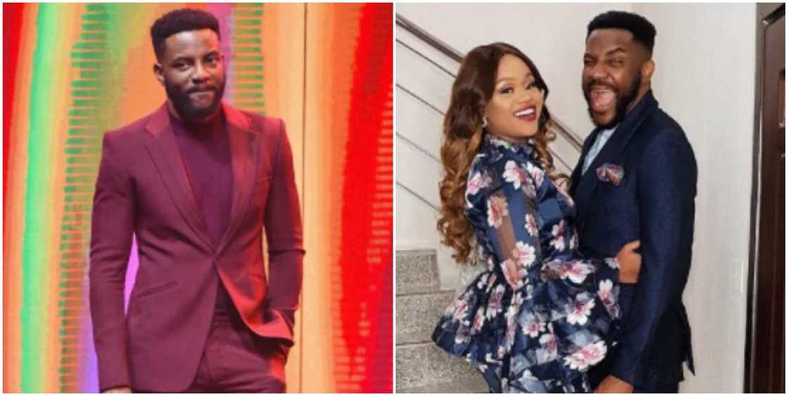 IWD 2021: Ebuka's wife Cynthia spoils him with cash gift to celebrate the day