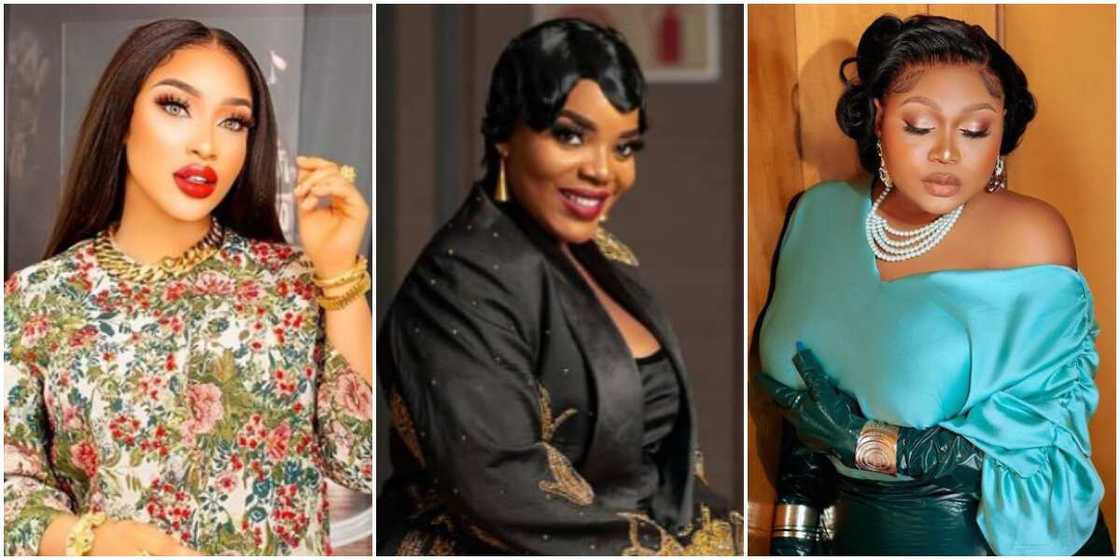 Tonto, Empress Njamah, Ruth Kadiri