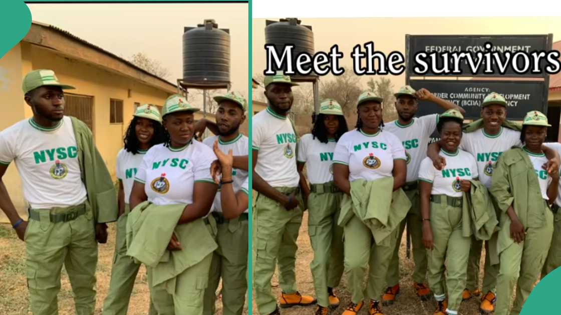 NYSC members who survived road crash.