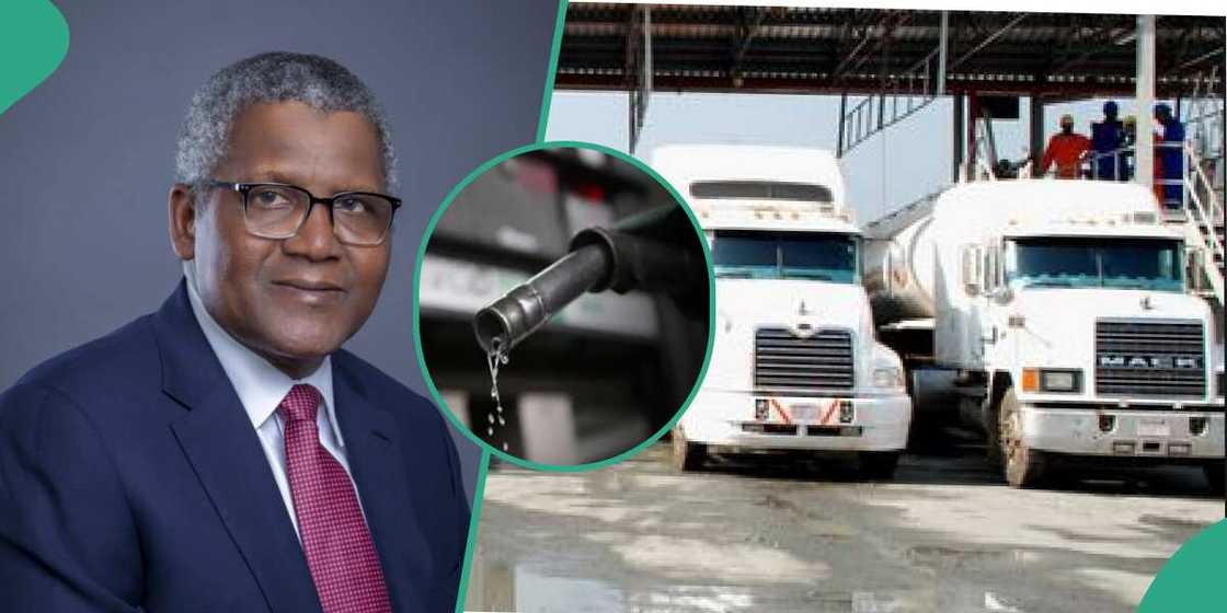 Dangote refinery petrol by sea in Lagos