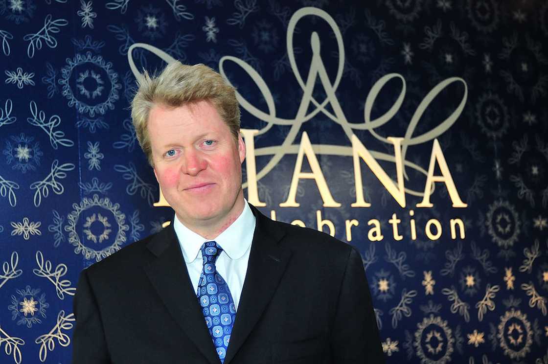 Charles Spencer, Princess Diana's brother, during a reception to celebrate "Diana: A Celebration" exhibit