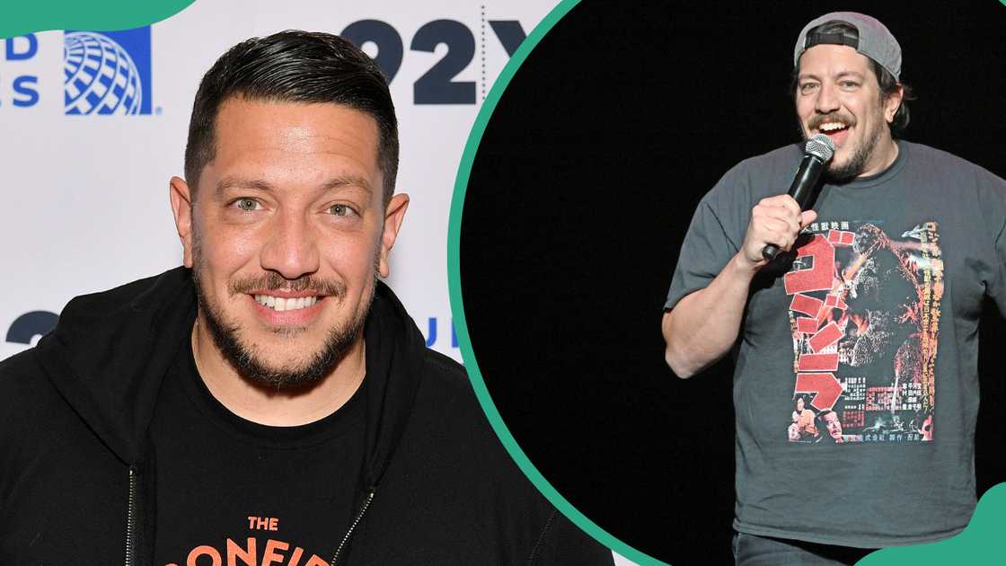 Sal Vulcano attends "Impractical Jokers: The Movie" A Conversation With The Tenderloins, and he performs at The Brown Theatre