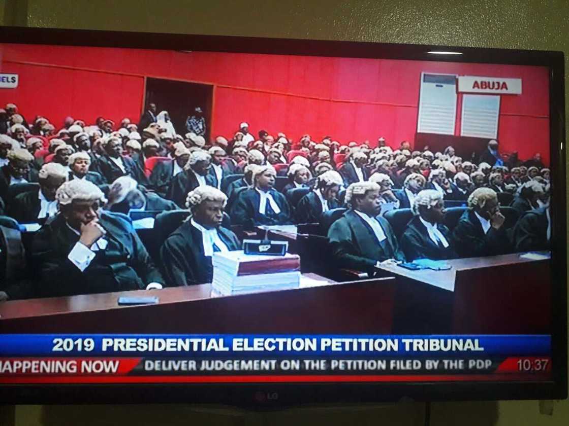 Presidential election tribunal: Judgement day as Buhari, Atiku know fate (Live Updates) Presidential election tribunal: Judgement day as Buhari, Atiku know fate (Live Updates)