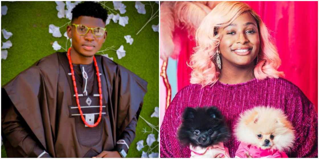 Asiwaju Lerry says he's just friends with DJ Cuppy