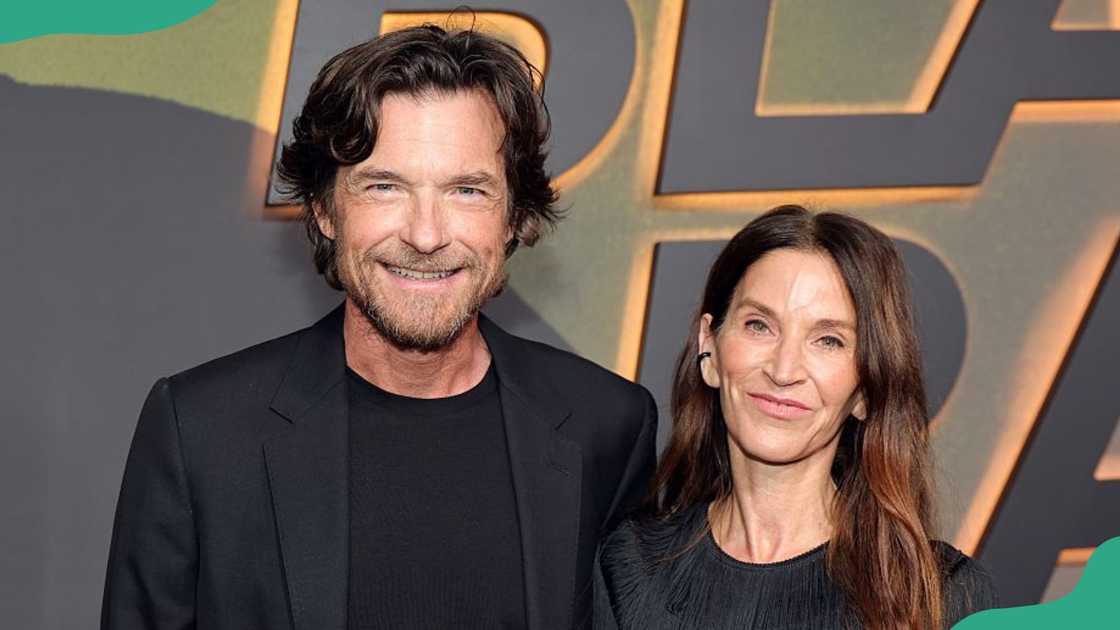 Jason Bateman and Amanda Anka attend a Netflix event