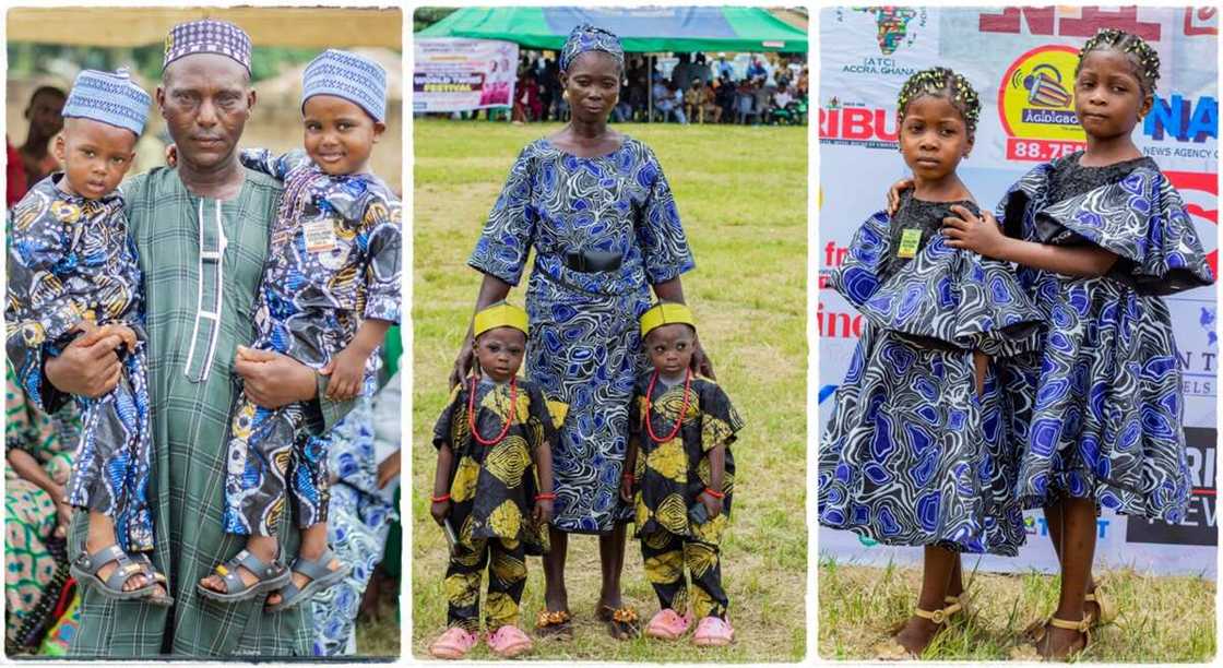 Twins gather in Igbo-Ora to celebrate. Twins gather in Igbo-Ora to celebrate.