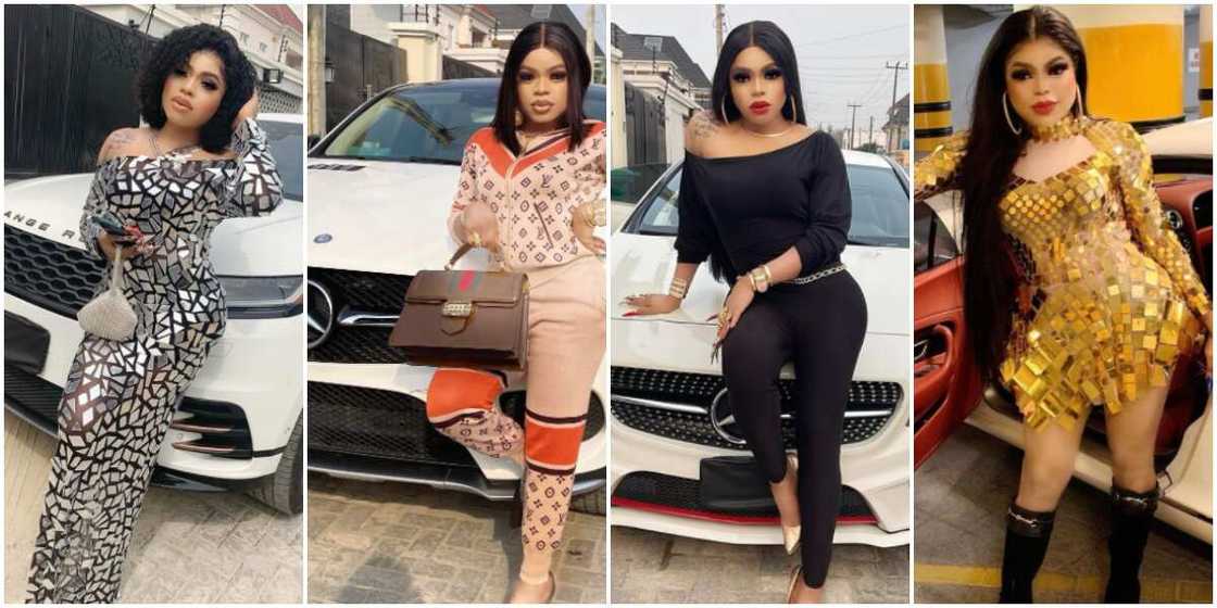 Bobrisky: Inside crossdresser's luxury garage and his cars worth Bobrisky: Inside crossdresser's luxury garage and his cars worth